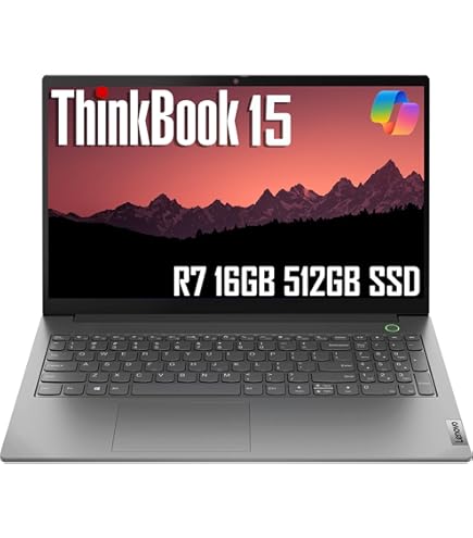 Amazon.com: Lenovo ThinkBook 15 Business Laptop (15.6